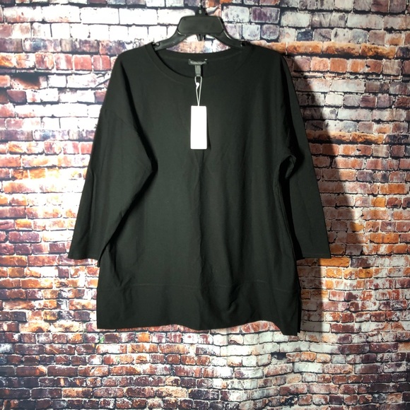 Eileen Fisher Black Tunic - Picture 3 of 7